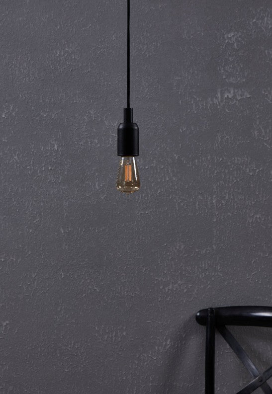 BULB-E27-LED ST48 4W AMBER 2200K | 110054