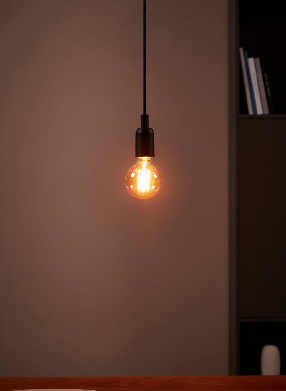 BULB-E27-LED G80 4W AMBER 1700K | 110063