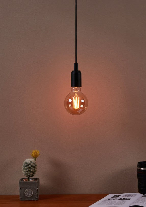 BULB-E27-LED G95 4W AMBER 1700K | 110064