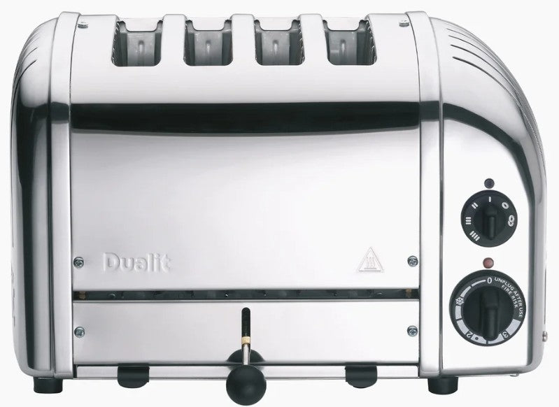 DUALIT 4 SLICE TOASTER POLISHED STAINLESS STEEL | 40352