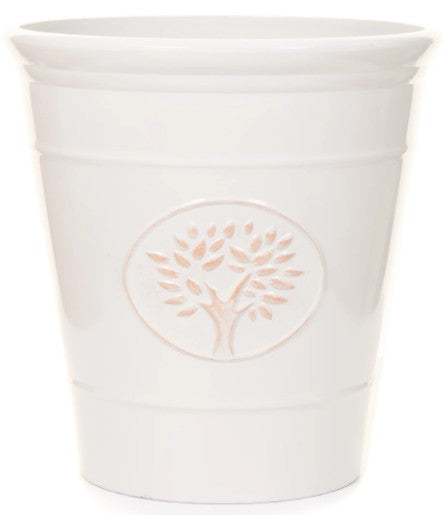 30CM BLENHEIM POT - OFF WHITE | 43202