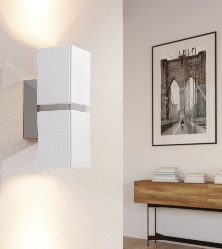 WL/2 GU10 CHROME/WHITE 'PASSA' | 95377