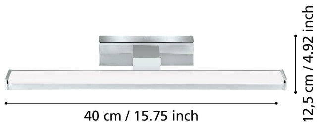LED-WL L-400 CHROME/SILVER 'PANDELLA 1' | 96064
