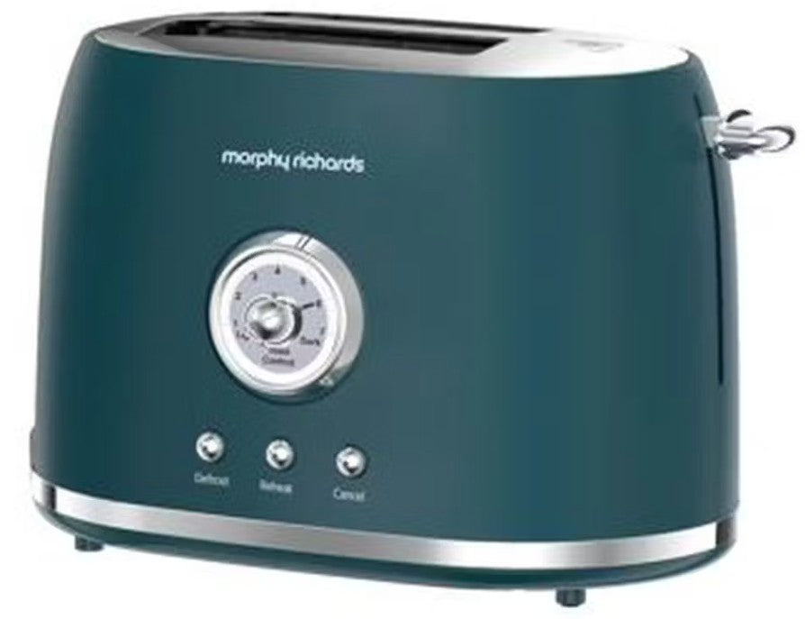 MORPHY RICHARDS BOUTIQUE TOATER TEAL GREEN-STEEL | 980601