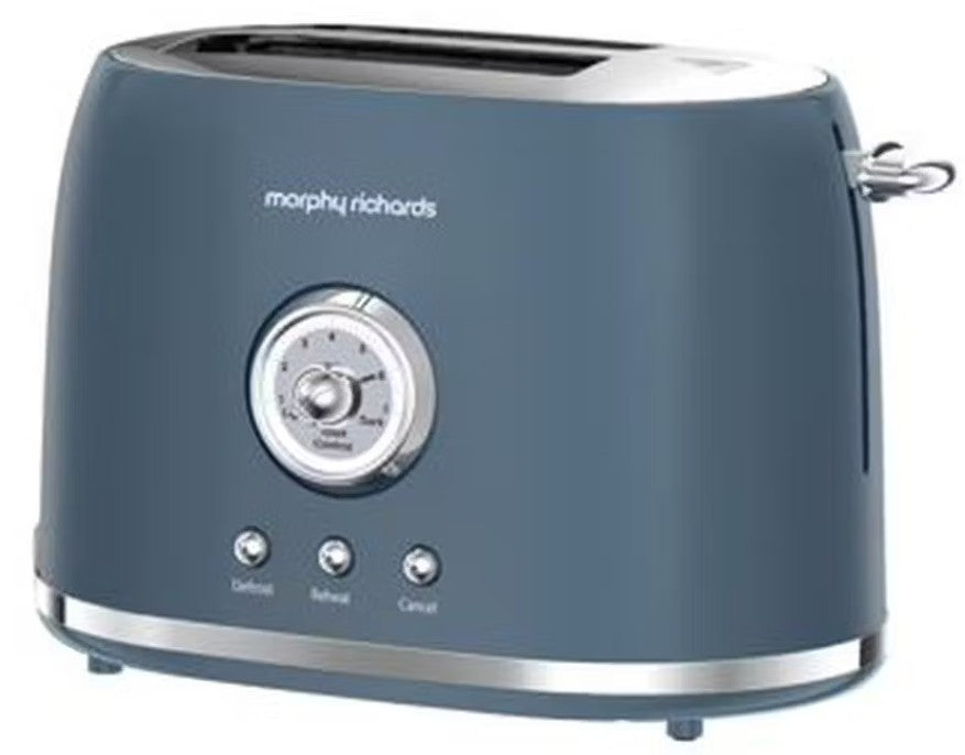 MORPHY RICHARDS BOUTIQUE TOATER THUNDER BLUE-STEEL | 980602