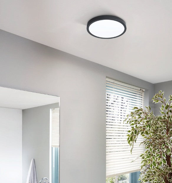 LED-DL Ø285 BLACK 3000K 'FUEVA 5' | 99267