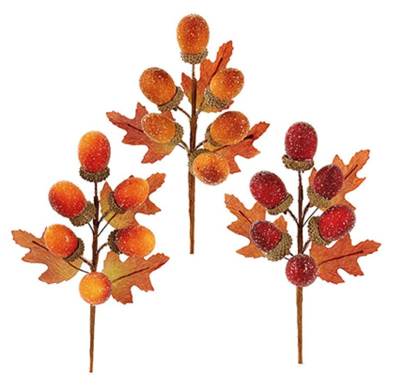 20CM ACORN CHRISTMAS PICKS | AC168241