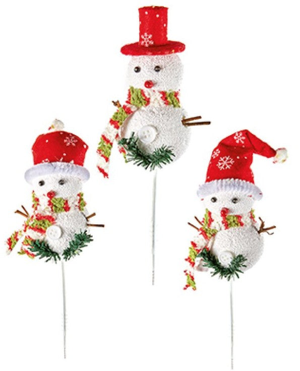 21CM SNOWMAN PICK | AC187087