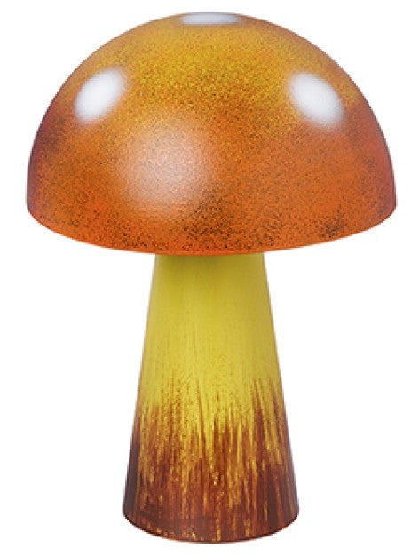 14CM PAINTED METAL MUSHROOM | AC251080