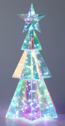 XMAS TREE RAINBOW LED 38CM | AMZ140090