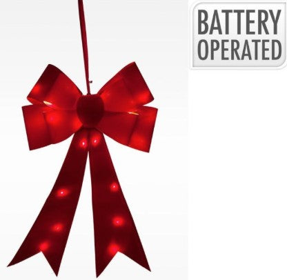 BOW 61CM LED RED | AX5330540