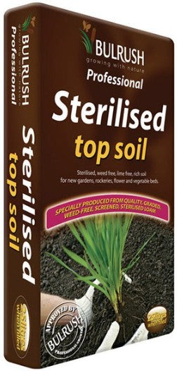 STERILISED TOP SOIL 25LTR | BUL110
