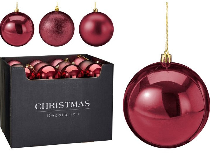 XMAS BALL 100MM TRADITIONEL | CAR102120