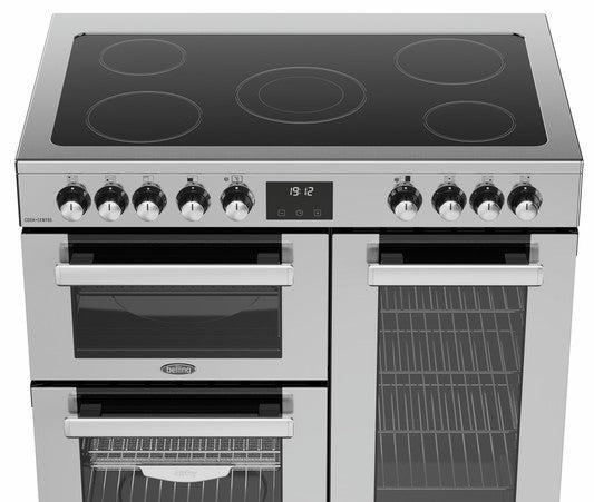 BELLING 90CM CERAMIC COOKCENTRE STAINLESS STEEL | CC90ESTA