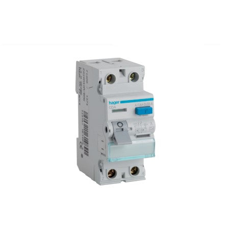 HAGER RCD 63AMP 30MA TYPE A DC 2 POLE | CDA263U