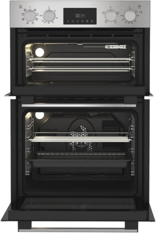 HOTPOINT BUILT IN DOUBLE OVEN STAINLESS STEEL | DIH82DIX