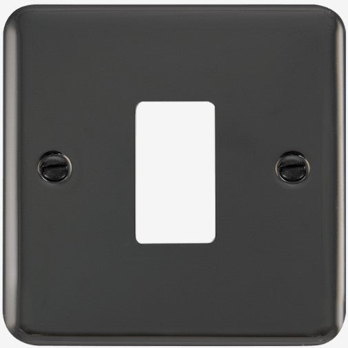 GRIDPRO 1G DECO+ PLATE BLACK NICKEL | DPBN20401