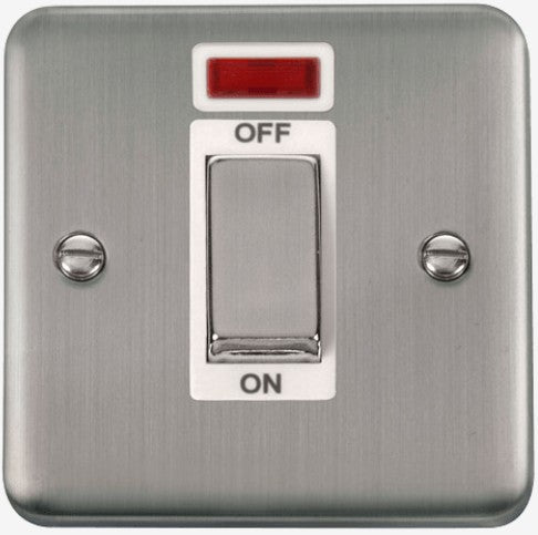 50A 1 GANG DP SWITCH WITH NEON | DPSS501WH