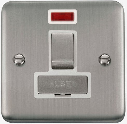 13A DP SWITCHED CONNECTION UNIT NEON | DPSS752WH