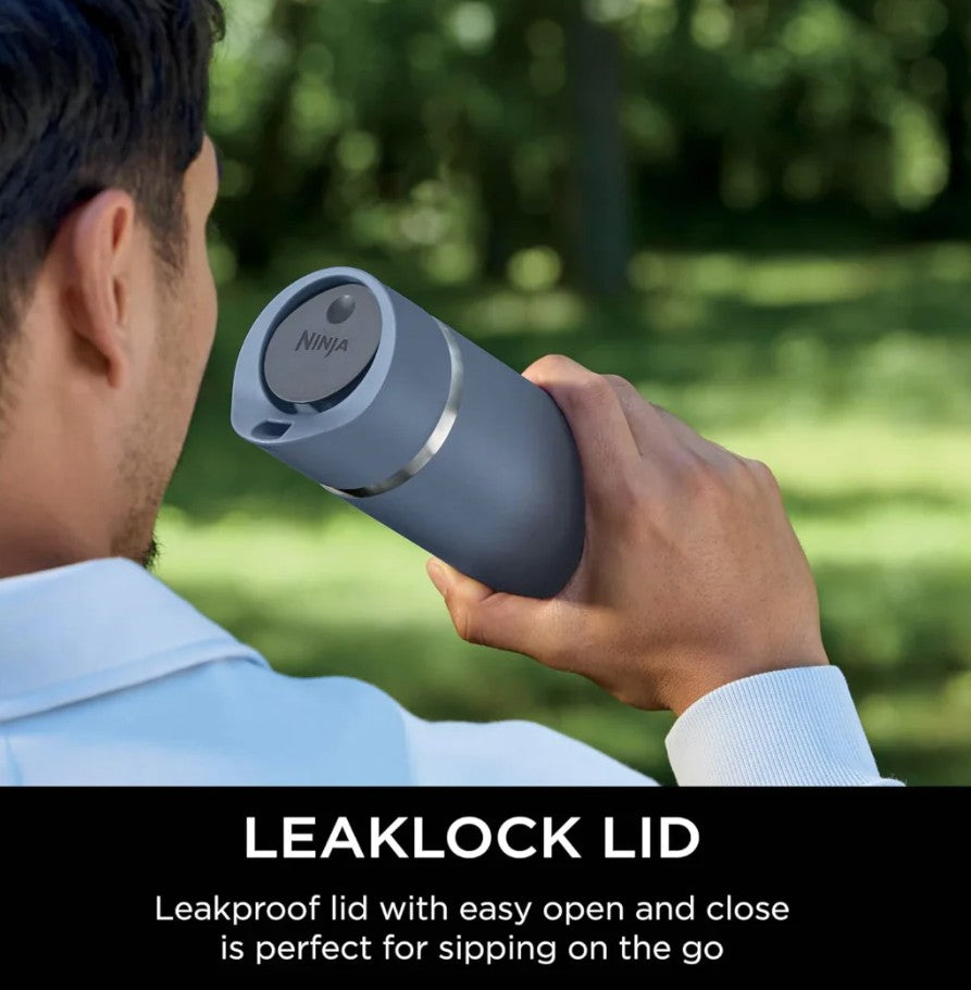NINJA PERFECT SIP TRAVEL MUG 400ML BLACK | DW1603EUUKBK