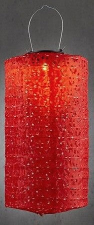 SOLAR LANTERN LED RED WARM WHITE | EDEL1106489