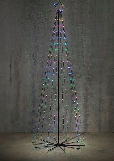 TREE BLACK 180 LED REMOTE CONTROL H185 | EDEL1169364