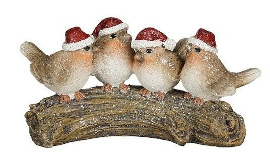 DECORATION BIRD BROWN - L17XW8XH9CM | EDEL1209243