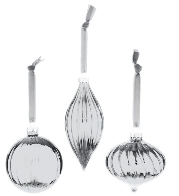 80-130MM SILVER RIBBED GLASS | G211185S
