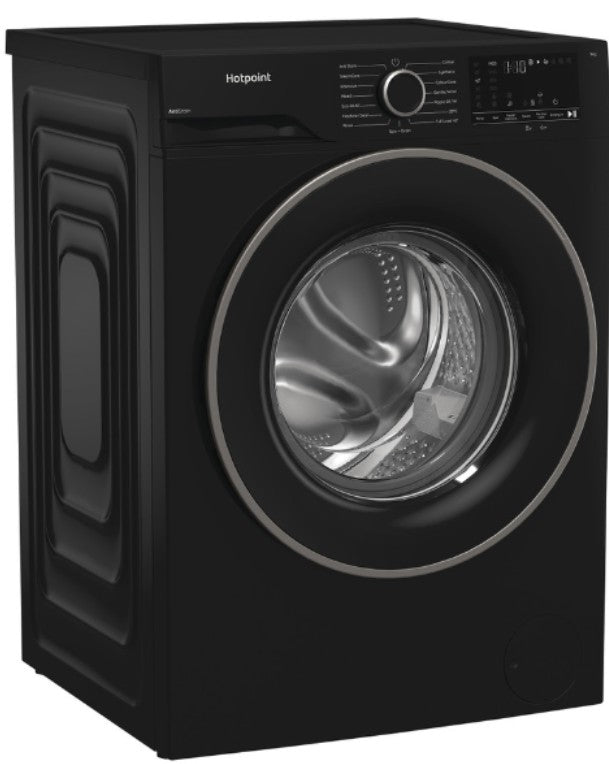 HOTPOINT 9KG 1400RPM WASHING MACHINE BLACK | H91BANTISTAINIRE