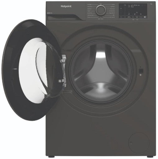 HOTPOINT 9KG 1400RPM WASHING MACHINE GRAPHITE | H91GANTISTAINIRE