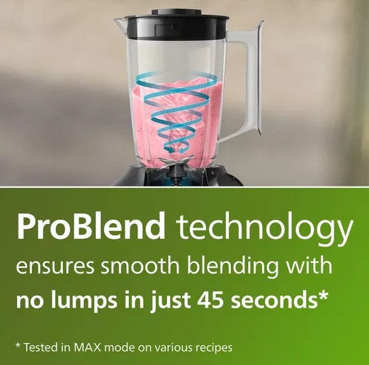 PHILIPS 450 WATT JUG BLENDER BLACK | HR204101