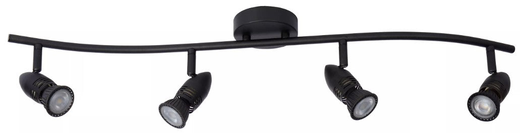LUCIDE CARO - CEILING SPOTLIGHT - 4XGU10 - BLACK | L139550430