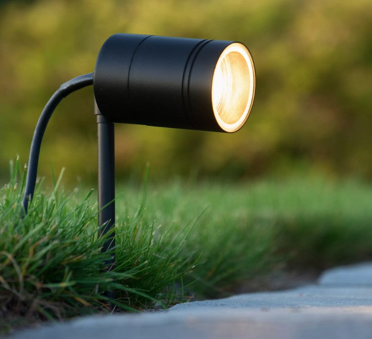 ARNE GARDEN SPIKE GU10 BLACK | L148680530