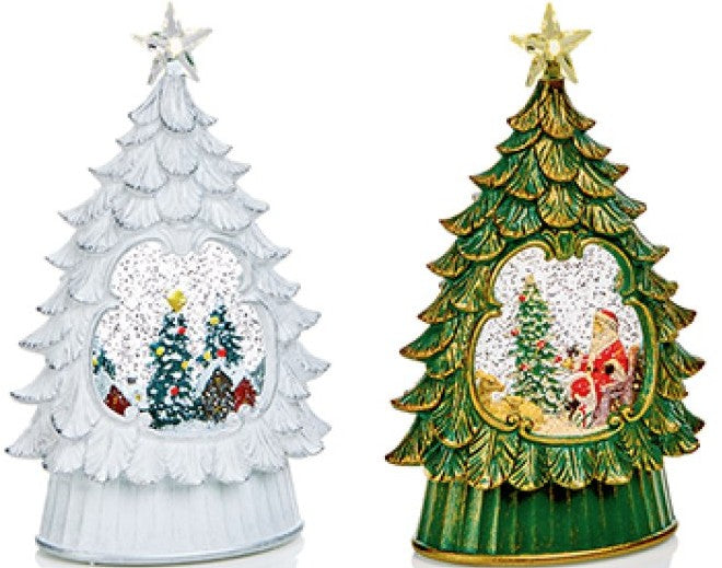 26CM B-O LIT TREE SHAPED WITH STAR | LB261271