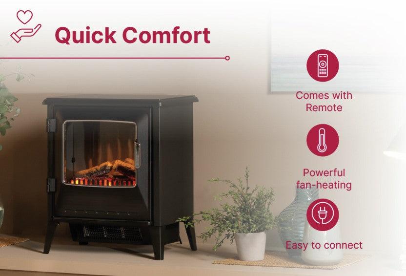 DIMPLEX LUCIA 2KW OPTIFLAME STOVE | LUC20