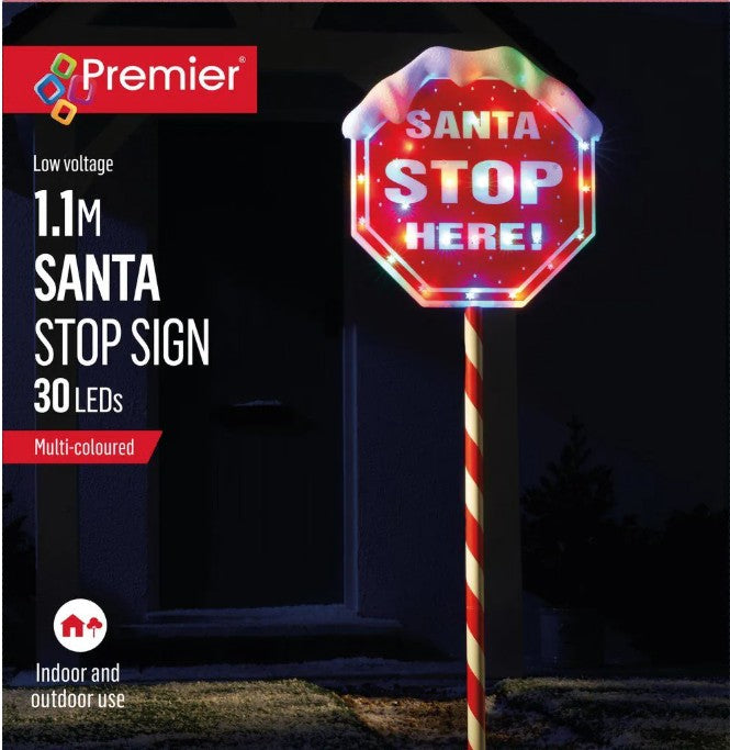 1.1M SANTA STOP HERE | LV201164P