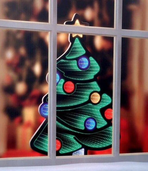 #60CM CHRISTMAS TREE INFINITY MIRROR | LV243387