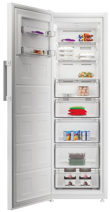 INDESIT 60CM TALL UPRIGHT FREEZER FROST FREE WH | MFINF1312W4UK