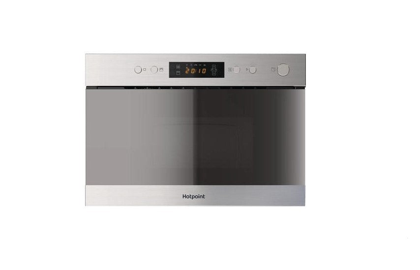 HOTPOINT BUILT IN MICROWAVE WITH GRILL SS MN314IXH Dwyers Electrical