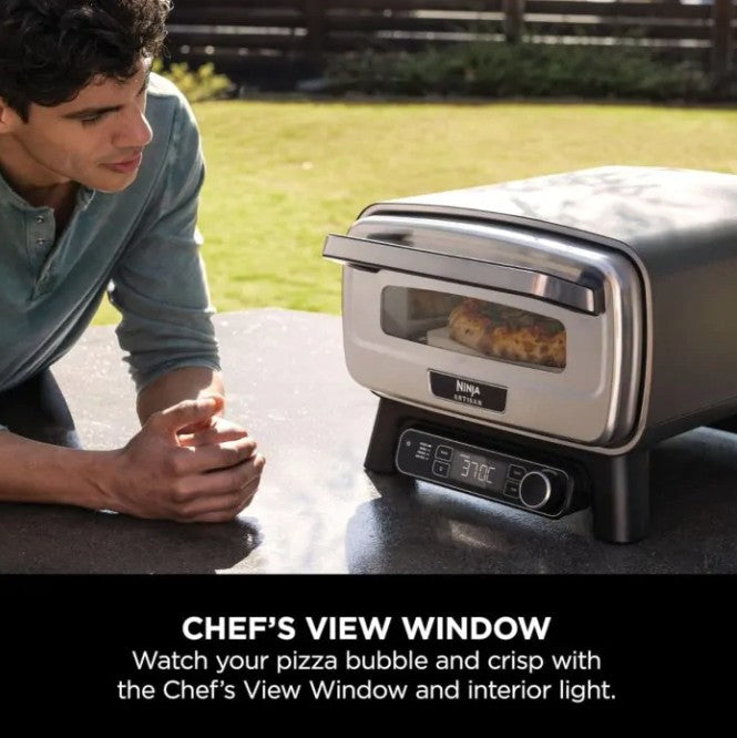 NINJA ARTISAN ELECTRIC OUTDOOR PIZZA-AIR FRY OVEN | MO201UK