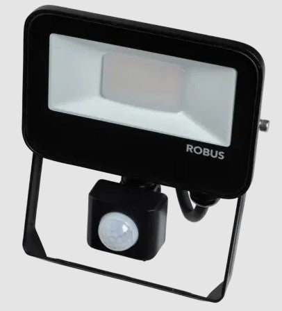 SELEST 10W FLOODLIGHT WITH PIR IP65 CCT3 BLACK C/W | RST10CCT3P04