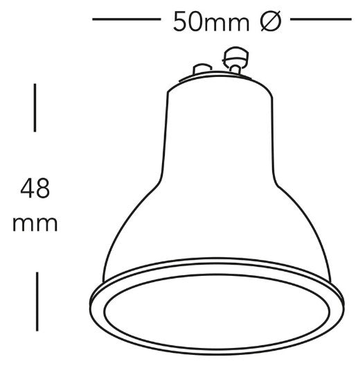 4W 340LM LED GU10 NATURAL WHITE | S4WSMDNW