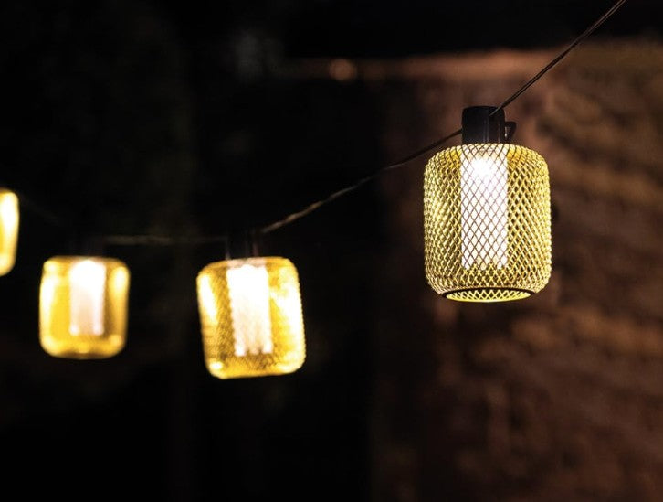 DORADA USB SOLAR GOLDMESH FESTOON | SC2345