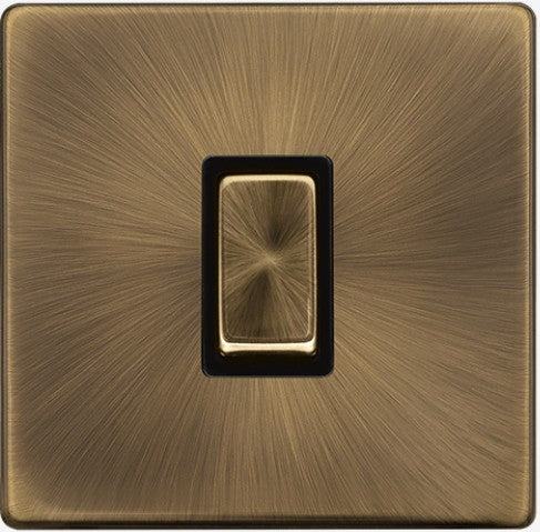 10AX INGOT 1 GANG INTERMEDIATE SWITCH - ANTIQUE BR | SFAB425BK