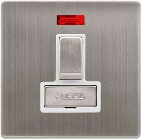 13A INGOT SWITCHED FUSED CONNECTION UNIT WITH NEON | SFSS752PW
