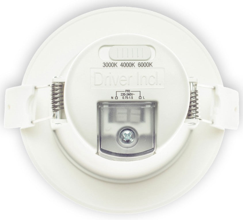 17W DIM CCT IP44 PVC DOWNLIGHT | SPVC17WDIMCCT