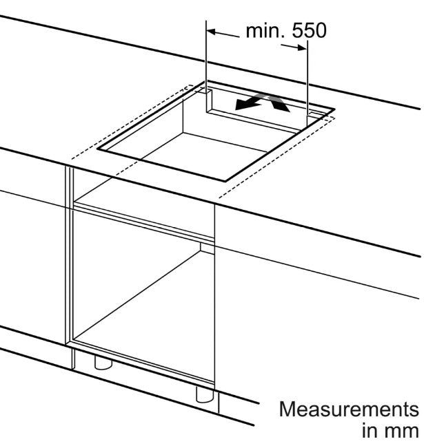 NEFF 60CM INDUCTION HOB | T36FBE1LO