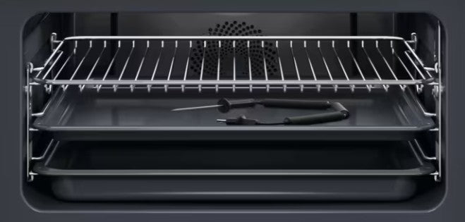 AEG MEAL ASSIST BUILT IN COMBI BLACK | TK8NK721B