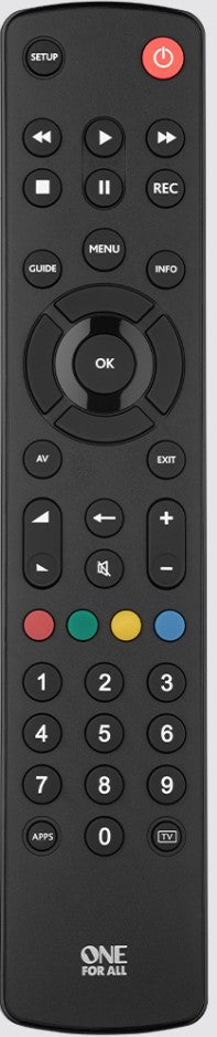 ONE FOR ALL UNIVERSAL REMOTE CONTROL | URC1210