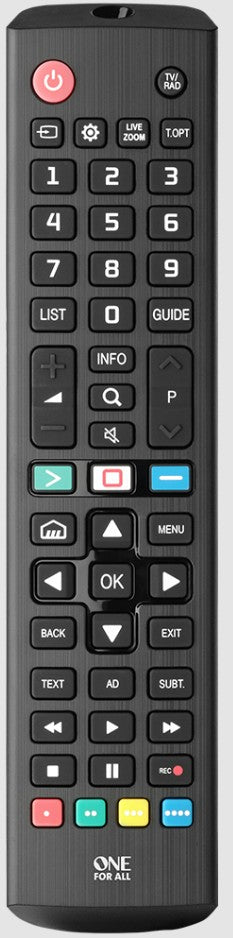 ONE FOR ALL LG REMOTE CONTROL | URC4911